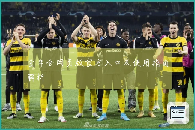 金年会网页版官方入口及使用指南解析